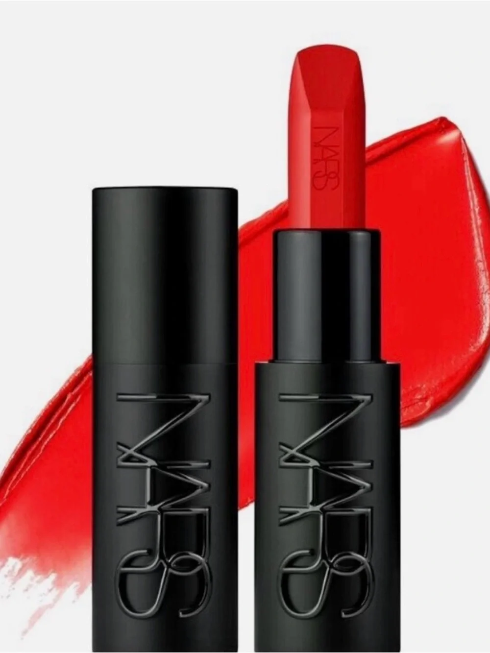 NARS Explicit Lipstick Incendiary 862, Orange Red, Dimensional Satin NEW NIB $42